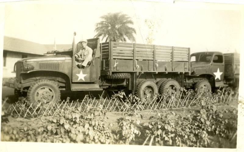 army supply truck