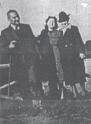 1938 photograph of Eva during the last days with her parents. 